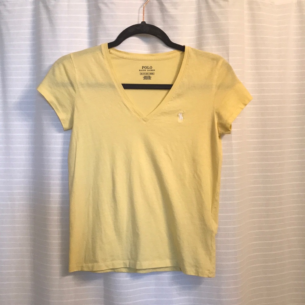 Polo Ralph Lauren Yellow T-Shirt XS
